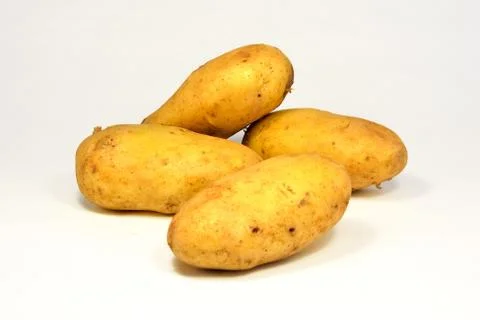 Fresh potatoes Stock Photos