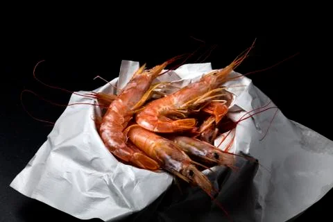 Fresh prawn Stock Photos
