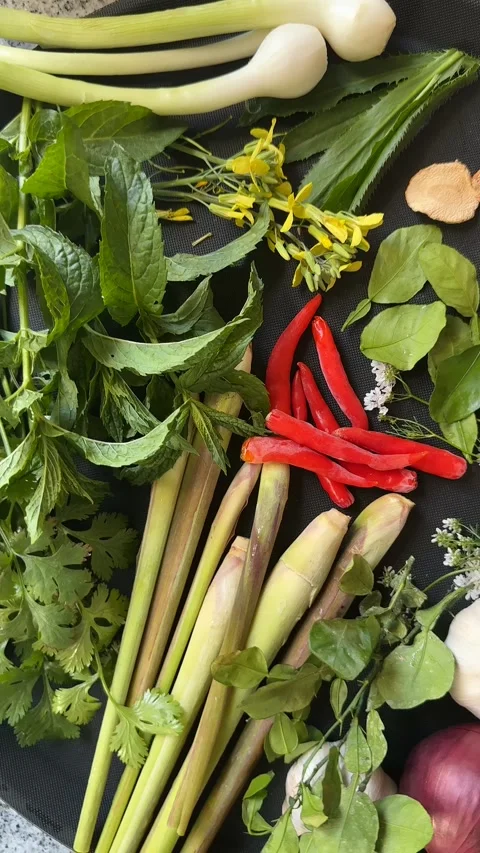 Fresh Produce Variety 스톡 동영상 312945406