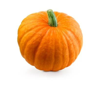 Fresh pumpkin isolated Stock Photos