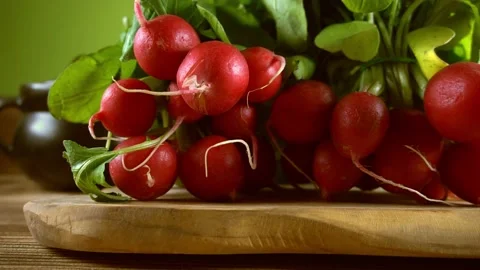 Fresh radish. Stock Footage 170708971