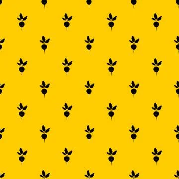 Fresh radish pattern vector 스톡 일러스트
