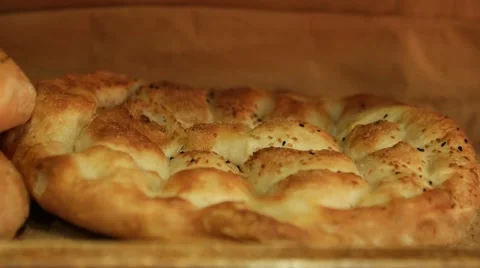 Fresh Ramadan Bread Vídeos de archivo 55826721