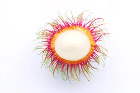 Fresh rambutan Stock Photos