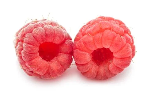 Fresh raspberries Stock Photos