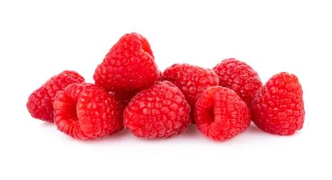 Fresh raspberry isolated on white background Stock-Fotos