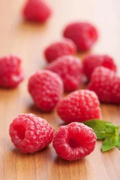 Fresh raspberry Stock Photos
