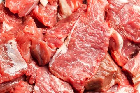 Fresh raw beef Stock Photos