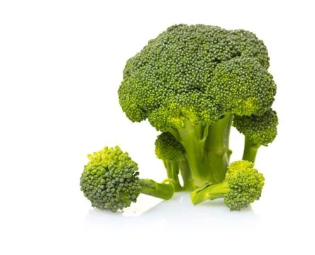 Fresh raw broccoli Foto stock