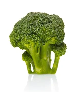 Fresh raw broccoli Stock Photos