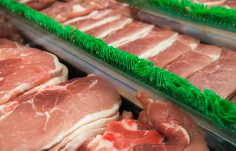 Fresh raw meat. Фото