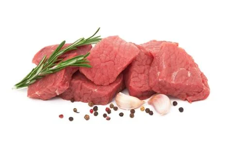 Fresh raw meat Stock Photos