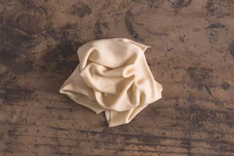 Fresh raw pasta Stock Photos
