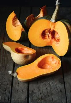 Fresh raw squash Stock Photos