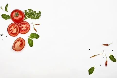Fresh raw tomatoes Stock Photos