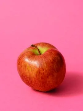 Fresh red apple Stock Photos