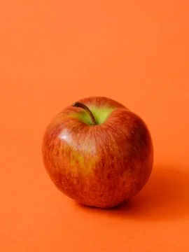 Fresh red apple Stock Photos