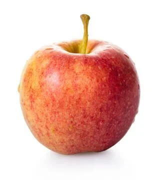 Fresh red apple Stock Photos