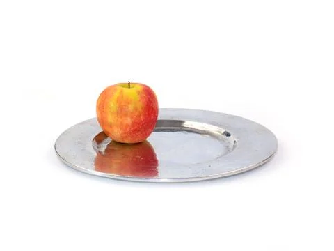 Fresh red apple Stock Photos