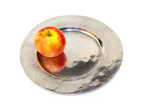 Fresh red apple Stock Photos
