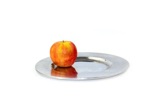 Fresh red apple Stock Photos