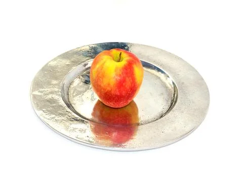 Fresh red apple Stock Photos