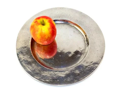 Fresh red apple Stock Photos