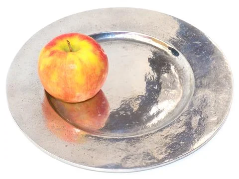 Fresh red apple Stock Photos