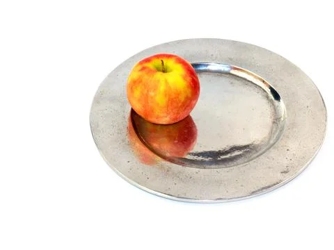 Fresh red apple Stock Photos
