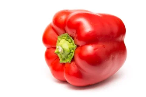 Fresh Red Capsicum Stock Photos
