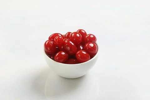Fresh red cherries Stock Photos