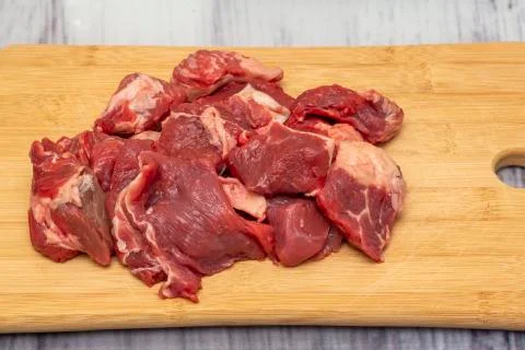Fresh red meat Stock Photos