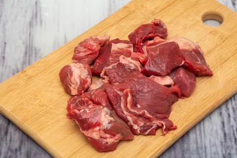 Fresh red meat Stock Photos