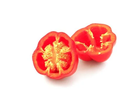 Fresh red pepper Stock Photos
