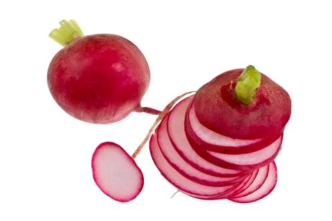 Fresh Red Radish Stock Photos