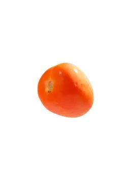 Fresh red tomato on white background. Colombian tomato. Stock Photos