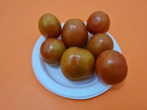 Fresh red tomatoes Stock Photos