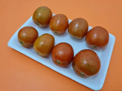 Fresh red tomatoes Stock Photos