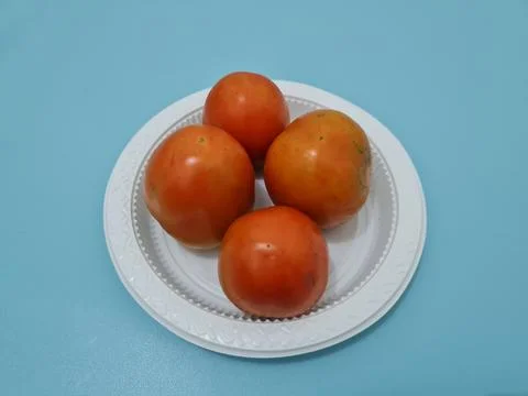 Fresh red tomatoes Stock Photos