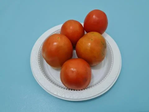 Fresh red tomatoes Stock Photos