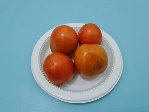 Fresh red tomatoes Stock Photos