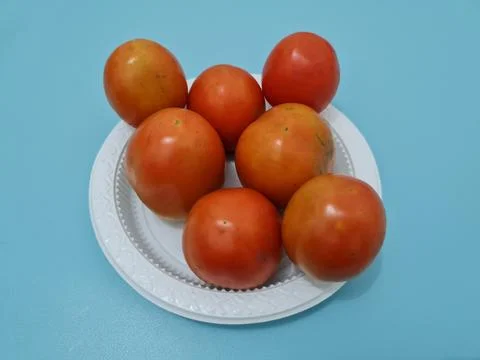 Fresh red tomatoes Stock Photos