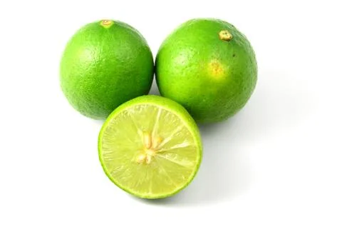 Fresh ripe lime Stock Photos