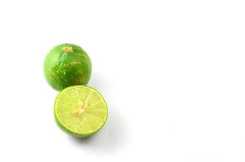 Fresh ripe lime Stock Photos