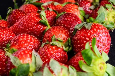 Fresh Ripe Strawberry Stock Photos
