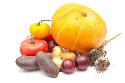 Fresh ripe vegetables Stock Photos