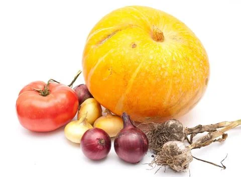 Fresh ripe vegetables Stock Photos