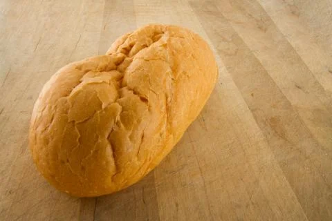 Fresh roll of bread Stock Photos