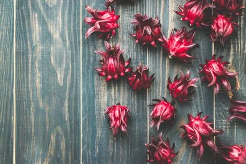 Fresh Roselle Stock Photos