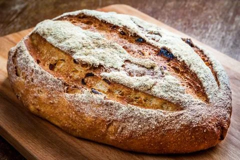 Fresh Rustic Bread Stock Photos